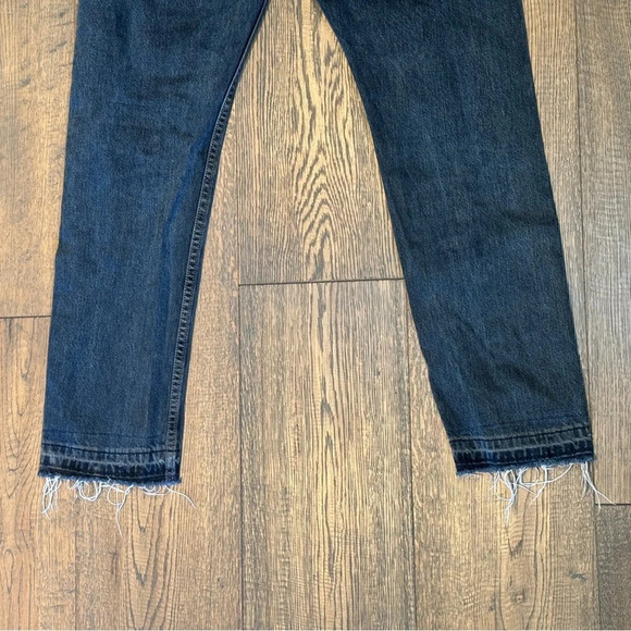 Levi's Orange Tab Jeans 27 x 27 505C Distressed  Medium Wash Grunge Punk‎ Slim - Picture 9 of 16